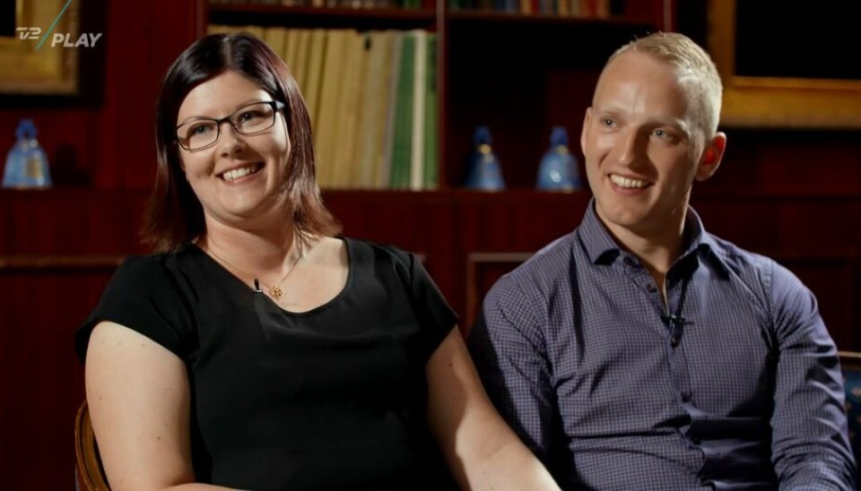 Thomas og Nicoline (Foto: TV 2) Thomas og Nicoline (Foto: TV 2)