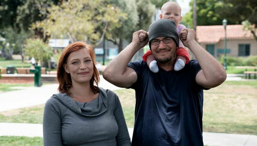 Nadia Shila med ægtemanden Jeremy og datteren Hope (Foto: Discovery Networks Danmark)