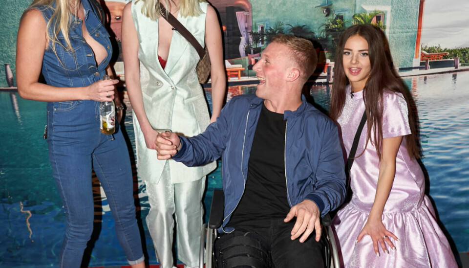 Maria og Bea fra 'X Factor' festede med Simone og Philip fra 'Paradise Hotel' (Foto: Janus Nielsen)