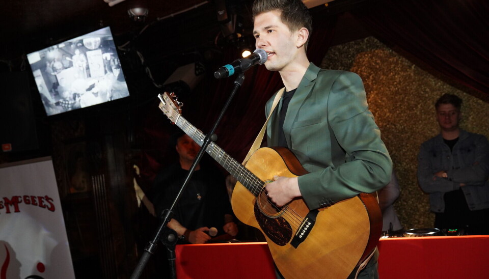Patrick Smith fra 'X Factor' gav et nummer. (Foto: Janus Nielsen) Patrick Smith fra 'X Factor' gav et nummer. (Foto: Janus Nielsen)