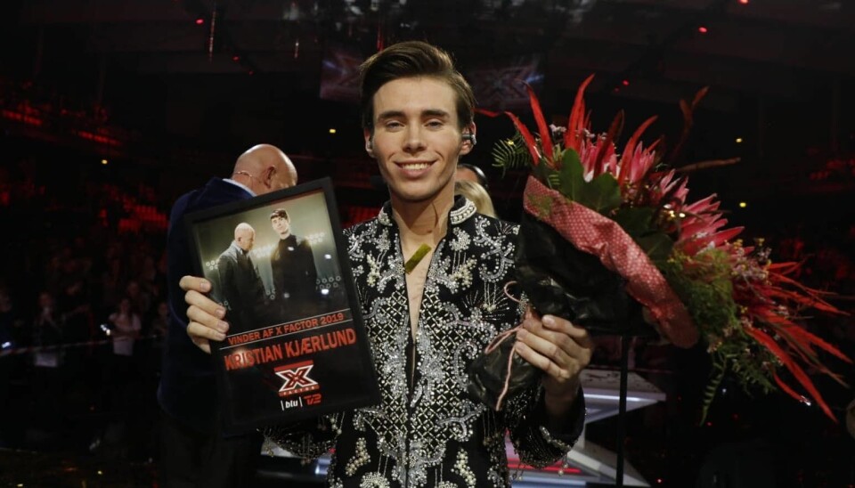 Kristian vandt 'X Factor' (Foto: Niels Henrik Dam)