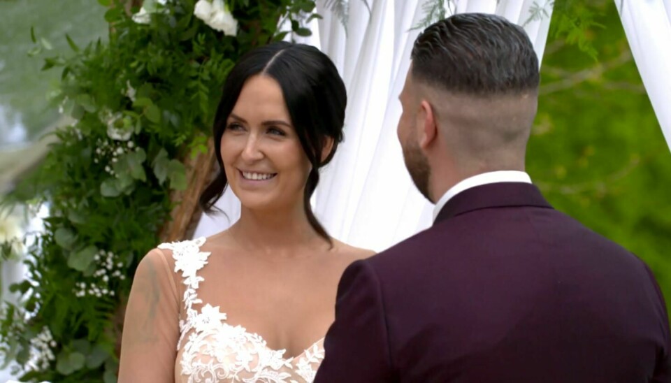 Den 27. april 2019 blev Geggo og Cengiz gift (Foto: TV3)