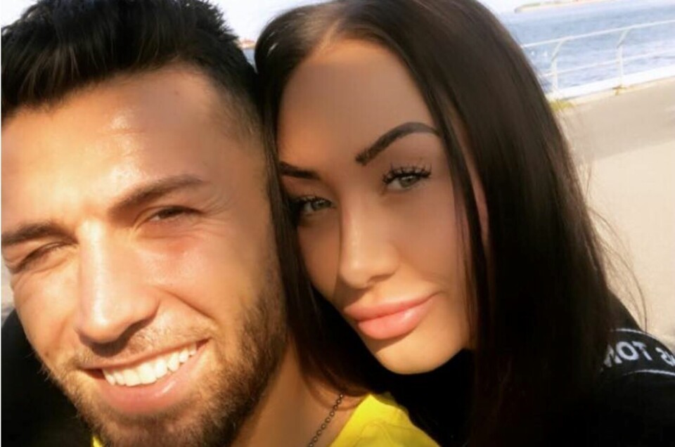 Türker og Sarah, dengang forholdet kun lige var begyndt i maj 2019 (Foto: Privat). Türker og Sarah, dengang forholdet kun lige var begyndt i maj 2019 (Foto: Privat).