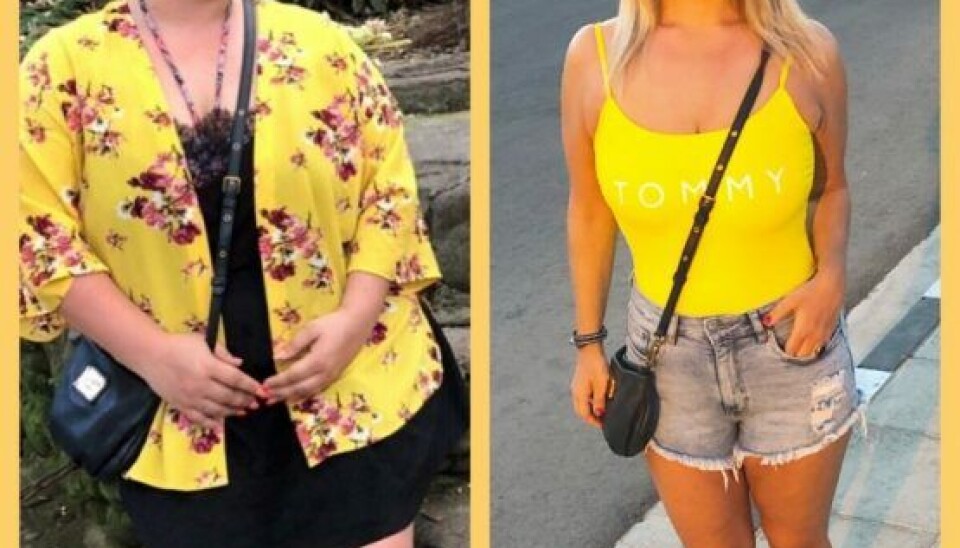 Christina Lykke har tabt sig 46 kilo siden dengang, hun var tungest (Foto: Privat). Christina Lykke har tabt sig 46 kilo siden dengang, hun var tungest (Foto: Privat).