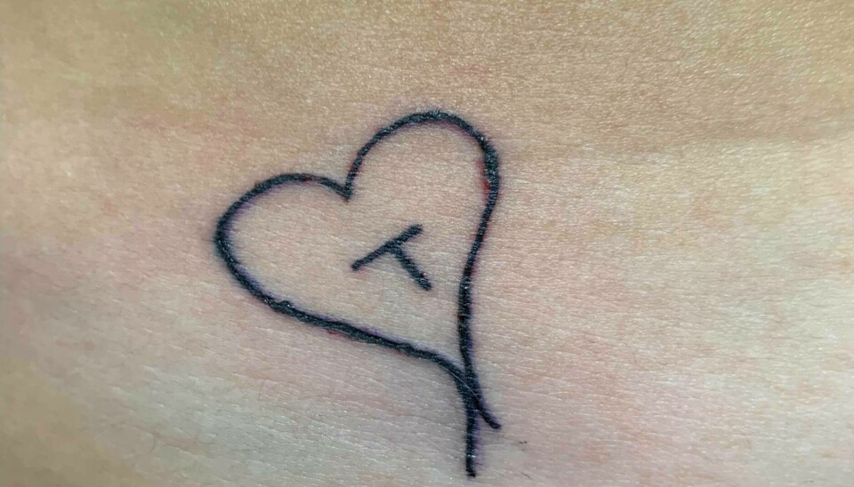 Anne tatovering (Foto: Privat)