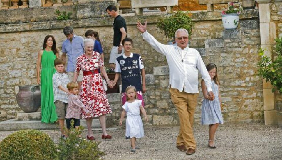 Vinslottet i Frankrig var prins Henriks fristed, og han valgte da også at fejre sin 80-års fødselsdag i 2014 der med sin nærmeste familie. (Foto: Michael Stub)