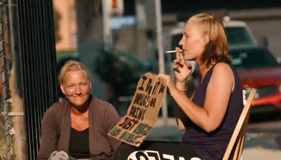 Heidi og Nadia Shila. (Foto: DR / Hjemløs på Instagram) Heidi og Nadia Shila. (Foto: DR / Hjemløs på Instagram)