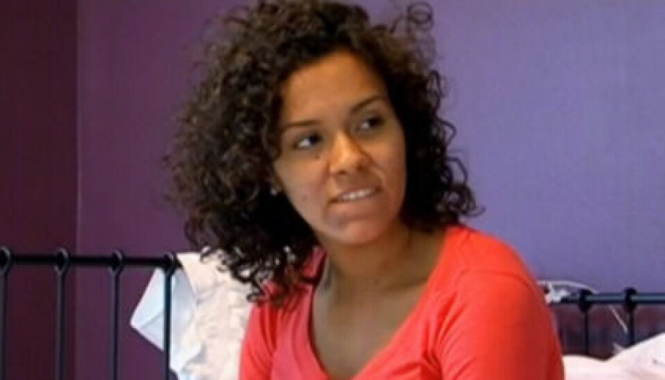 Briana DeJesus da hun medvirkede i '16 and Pregnant'. (Foto: MTV)