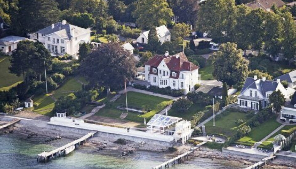 Handwerk købte villaen i 2010 for 35 millioner. (Foto: Henrik R. Petersen)