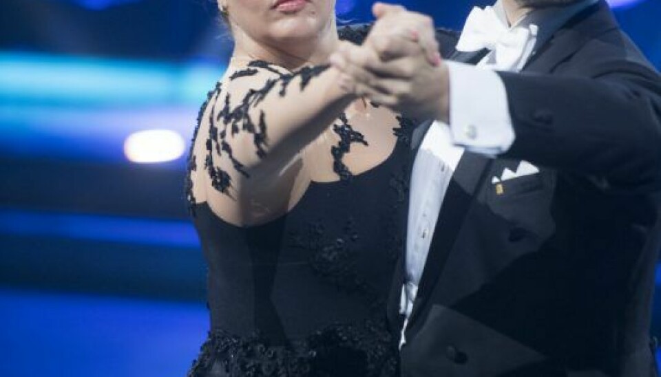 Esbern debuterede som 'Vild med dans'-danser i 2017, hvor han dansede med komiker Ane Høgsberg (Foto: Anthon Unger