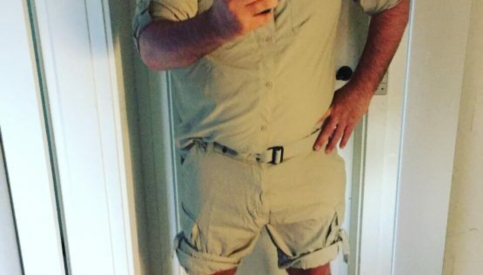 Safari-sættet er klar, hvis Rasmus bliver udtaget til 'Øen' (Foto: Privat) Safari-sættet er klar, hvis Rasmus bliver udtaget til 'Øen' (Foto: Privat)