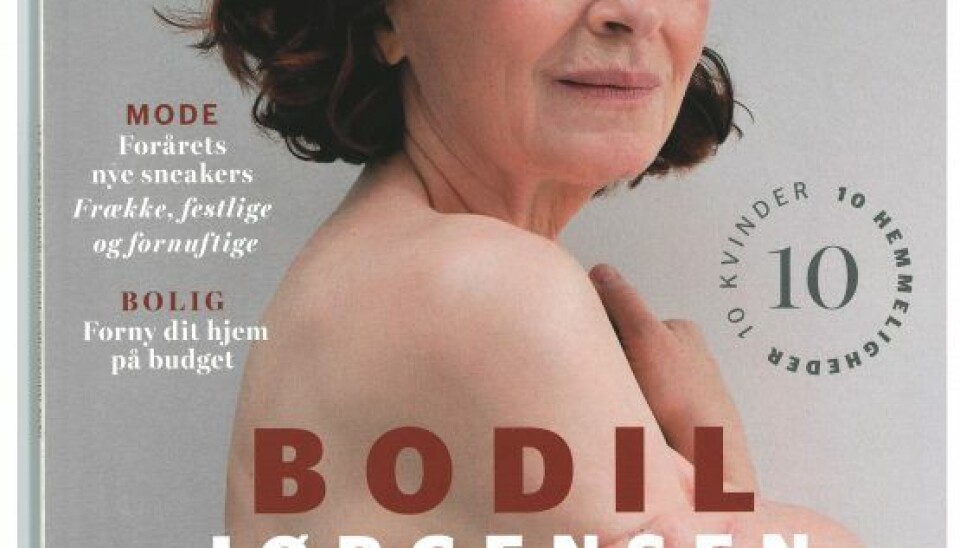 Bodil Jørgensen serfremragende ud på forsiden af ”ALT for damerne”. Bodil Jørgensen serfremragende ud på forsiden af ”ALT for damerne”.