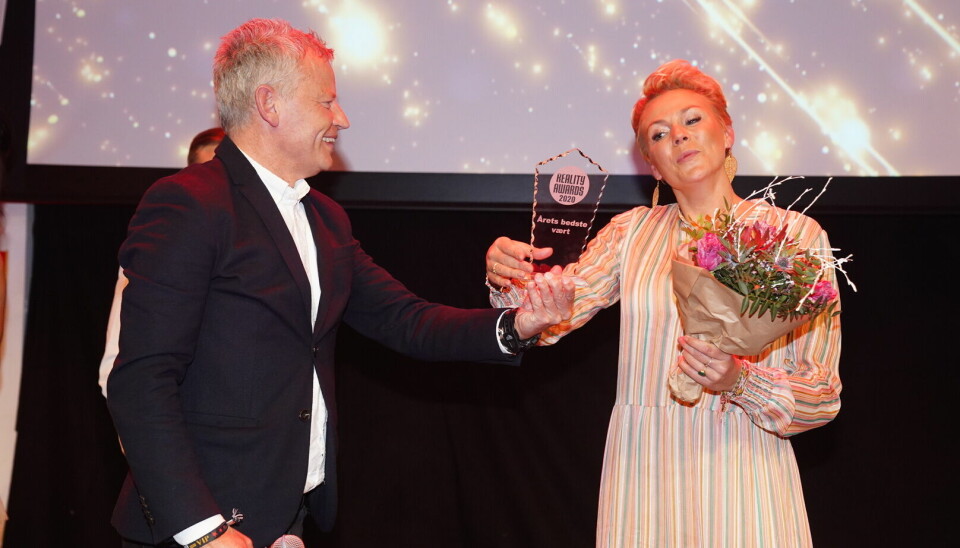 Lene Beier vandt prisen som årets vært. (Foto: Janus Nielsen)