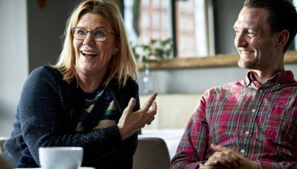 Mette Reissmann & Kenneth Hansen fra 'Luksusfælden' lister fem ting, som ingen ved om 'Luksusfælden' (Foto: Bo Nymann)