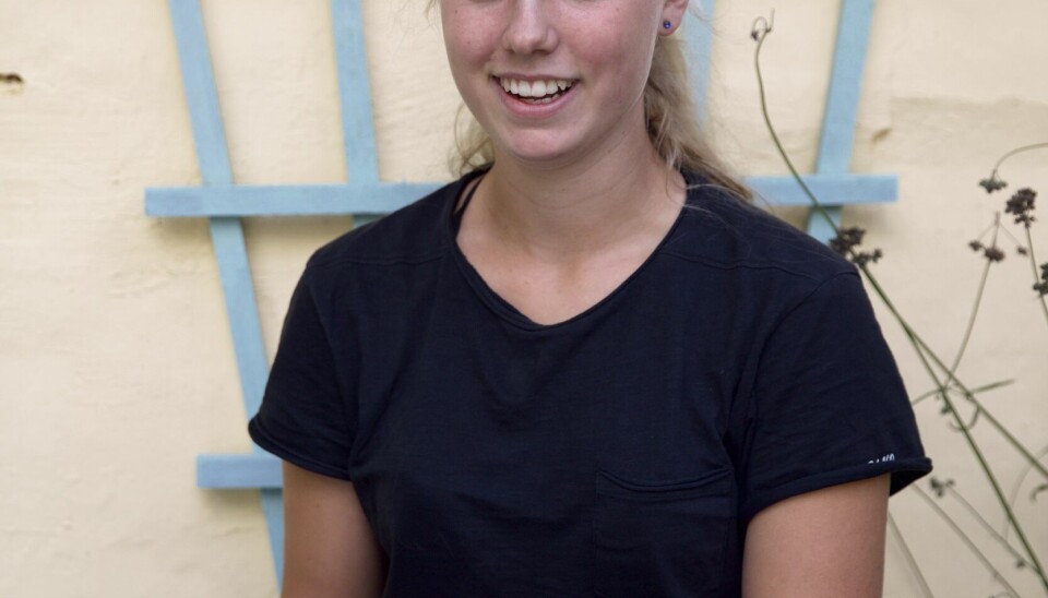 Victoria, 19 år, Bjæverskov, single og går i 2. g på Køge Gymnasium under TeamDanmark. (Foto: Lotta Lemche/TV 2)