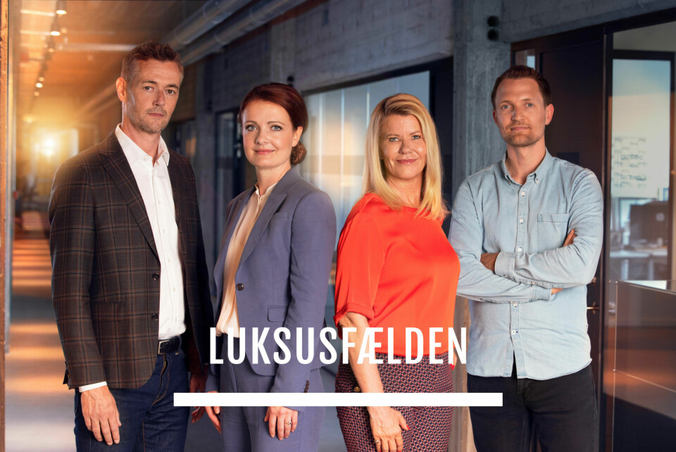 Carsten, Sesilie, Mette og Kenneth var eksperterne i den nyeste sæson af 'Luksusfælden', hvor fokusset lå særligt på de konsekvenser som dårlig økonomi kan have for ens relationer til andre (Foto: NENT Group/Toke Riskjær)
