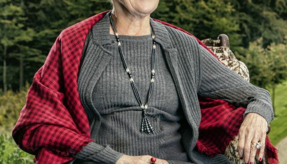 Dronning Margrethes officielle portætfoto i anledningen af hendes 80-års fødselsdag (Foto: Per Morten Abrahamsen)