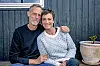 Kim Faber og Janni Pedersen i kolonihaven: Vi er gode sammen