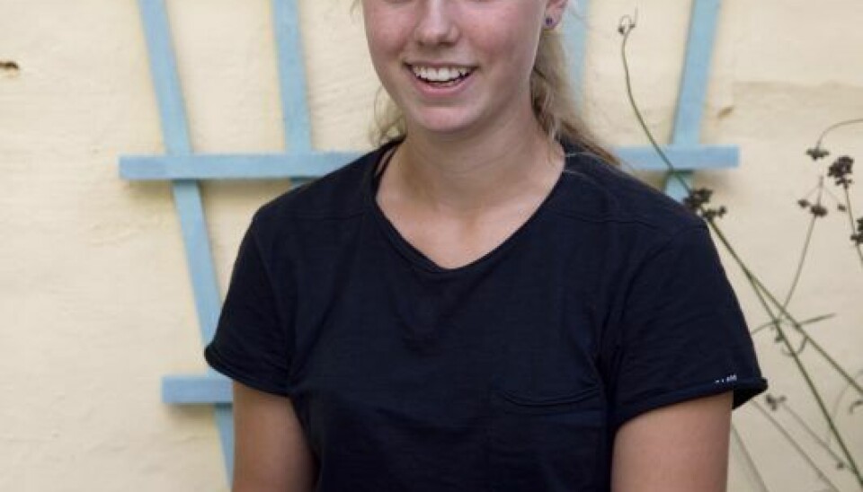 Victoria, 19 år, Bjæverskov, single og går i 2. g på Køge Gymnasium under TeamDanmark. (Foto: Lotta Lemche/TV 2)