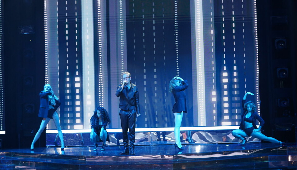 Emil Wismann til 'X Factor'-finalen (Foto: Janus Nielsen)