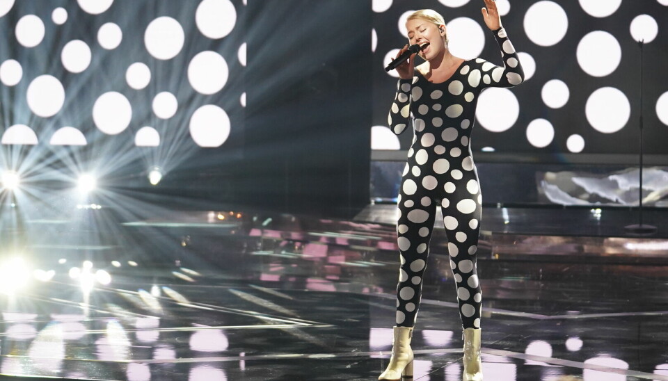 Alma Agger til 'X Factor'-finalen fredag (Foto: Janus Nielsen)