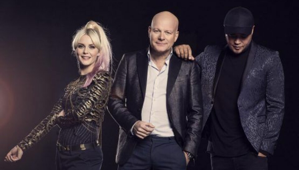 I 2015 bestod 'X Factor'-dommertrioen af Mette Lindberg, Thomas Blachmann og Remee Jackamn (Foto: DR /Agnete Schlichtkrill)