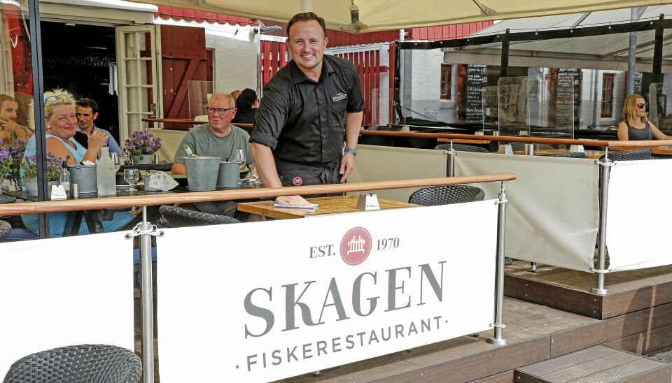 Der er langt fra Vanløse til Skagen, men Thomas er godt indkvarteret.
– Restauranten har et personalehus, hvor vi bor en masse fra restauranten, så det fungerer fint (Foto: Niels Henrik Dam)