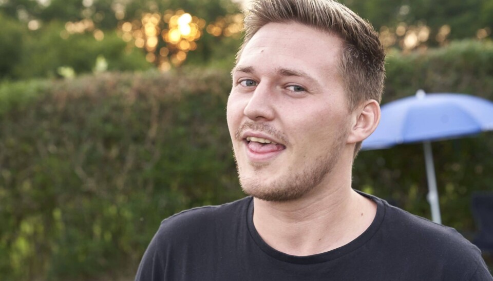 Selvom 'Ex on the Beach' var en kort fornøjelse for Andreas Korsbakke, så festede han gladeligt med de andre deltagere (Foto: Janus Nielsen)