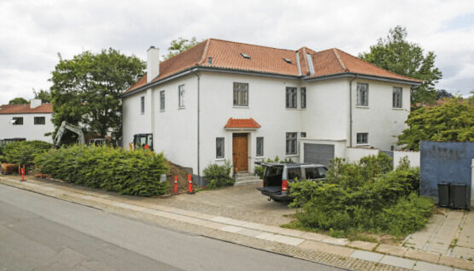 Christiane og Daniels nye villa i Gentofte (Foto: Henrik R. Petersen)