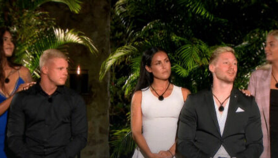 Sheena og Mike blev et par, mens Anna blev fravalgt af Daniel til fordel for Sara (Foto: Viaplay)