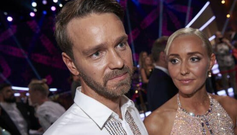 Christian Bækgaard og Mille Funk ude af 'Vild med dans' sæson 14 (Foto: Janus Nielsen)
