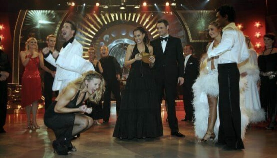 Glæden var stor hos Christina Roslyng og Steen Lund, da de i 2006 vandt 'Vild med dans' (Foto: Bo Nymann)