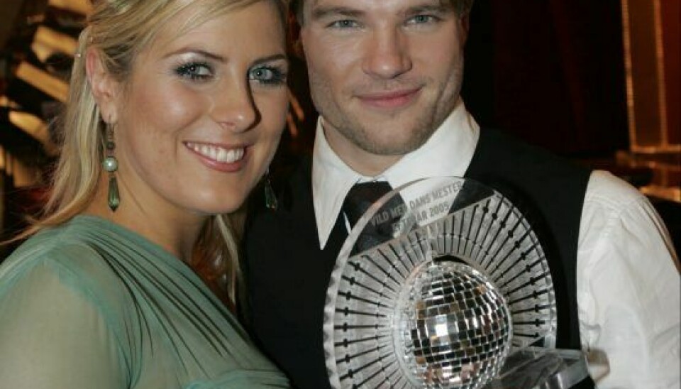 Vickie Jo Ringgaard og David Owe vandt den anden sæson af 'Vild med dans' i 2005 (Foto: Lars E. Andreasen)