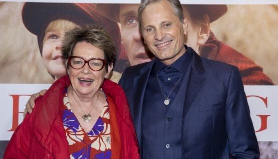 Ghita Nørby & Viggo Mortensen til gallapremieren på Viggo Mortensens instruktørdebut 'Falling' (Foto: Lars E. Andreasen)