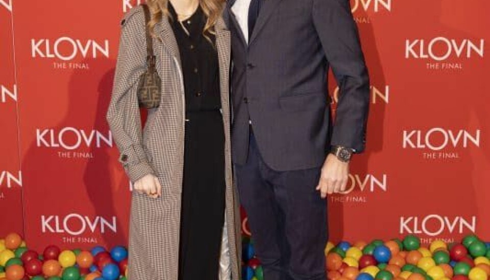 Jesper Buch og datteren Fie til premiere på 'Klovn the Final' i 2020 (Foto: Lars E. Andreasen)