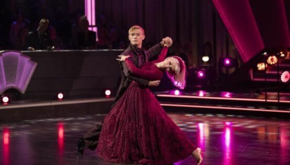 Albert Rosin Harson og Jenna Bagge i 'Vild med dans' sidste fredag (Foto: Henrik R. Petersen)