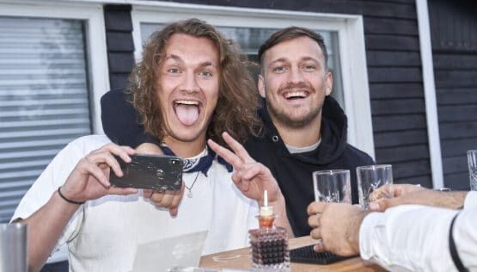 'Ex on the Beach'-brødrene Mark og Jonas er altid klar på fest (Foto: Janus Nielsen)