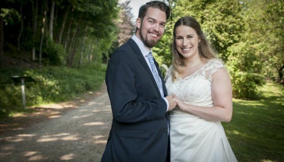 Kathrine og Michael blev 'Gift ved første blik' (Foto: Marianne Overaa / DR).