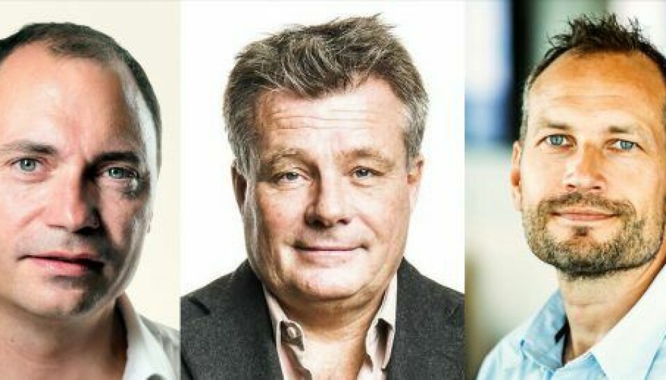 Tommy Ahlers, Peter Warnøe og Martin Thorborg - hvem har ikke været løve? (Foto: Steen Brogaard & PR)