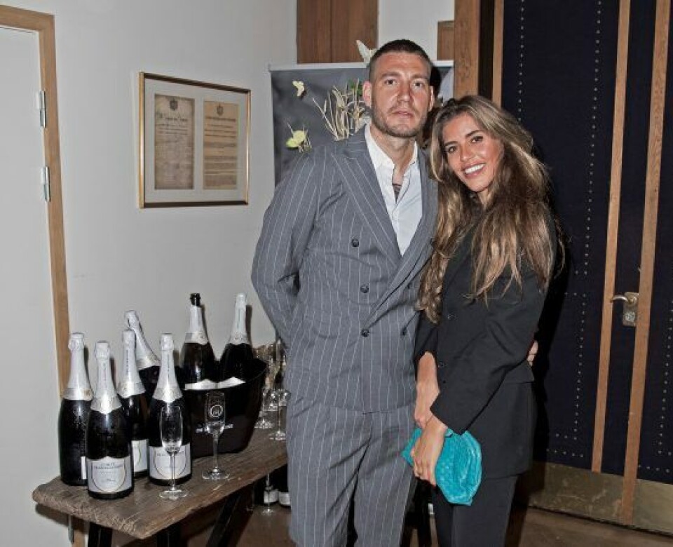 Nicklas Bendtner og kæresten Philine Roepstorff. (Foto: Henrik R. Pedersen) Nicklas Bendtner og kæresten Philine Roepstorff. (Foto: Henrik R. Pedersen)