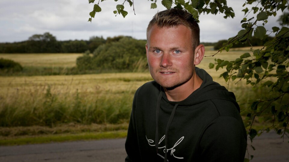 Jonas Larsen 'Kærlighed hvor kragerne vender' (Foto: Anders Brohus/TV 2) Jonas Larsen 'Kærlighed hvor kragerne vender' (Foto: Anders Brohus/TV 2)