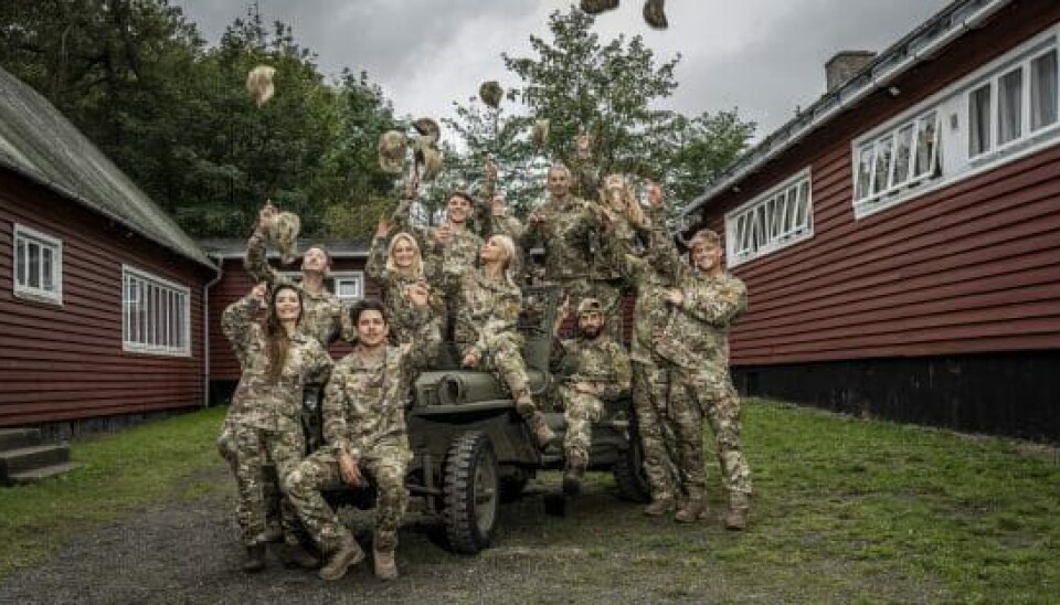 Deltagerne i 'Stjerner i trøjen' (Foto: Foto: Per Arnesen)