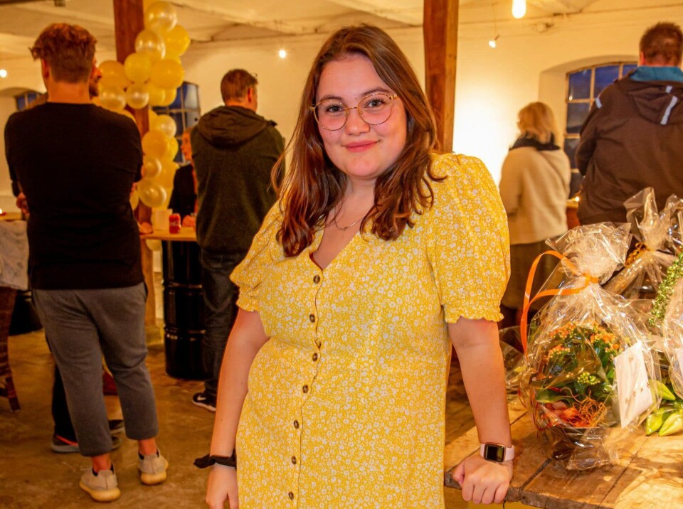Stephanie Siguenza fra 'Årgang 0' til reception for sin bog, 'Fra 'Årgang 0' til frihed' (Foto: Michael Stub) Stephanie Siguenza fra 'Årgang 0' til reception for sin bog, 'Fra 'Årgang 0' til frihed' (Foto: Michael Stub)