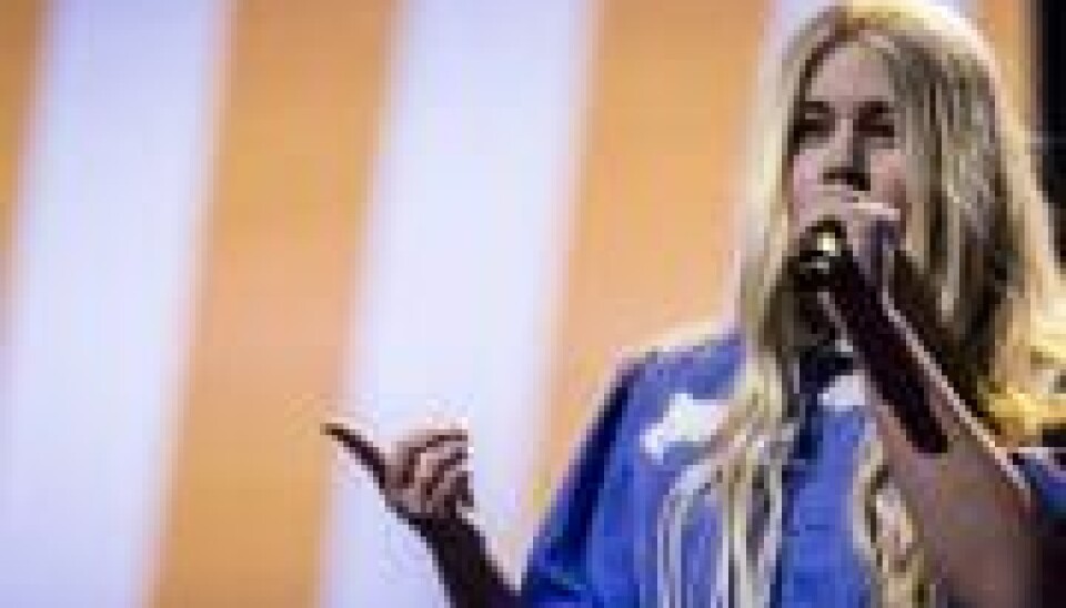 Nikoline Steen Kristensen til andet liveshow i 'X Factor' 2021 (Foto: Lasse Lagoni)