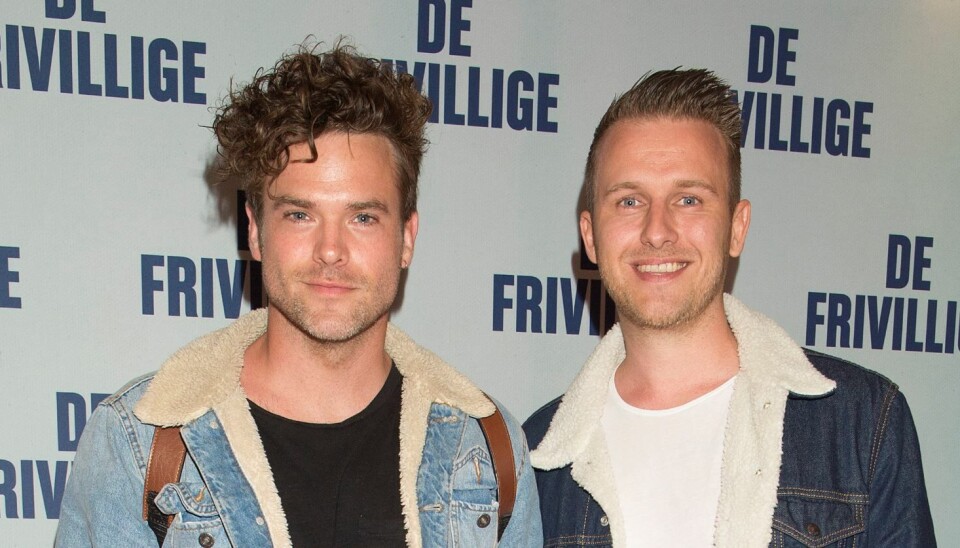 Silas og Nicolai sammen til premiere på 'De frivillige' i august 2019 (Foto: Peter Hauerbach) Silas og Nicolai sammen til premiere på 'De frivillige' i august 2019 (Foto: Peter Hauerbach)