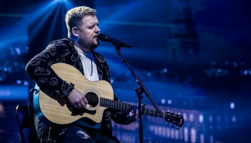 Dan Laursen i femte liveshow af 'X Factor' (Foto: Lasse Lagoni)