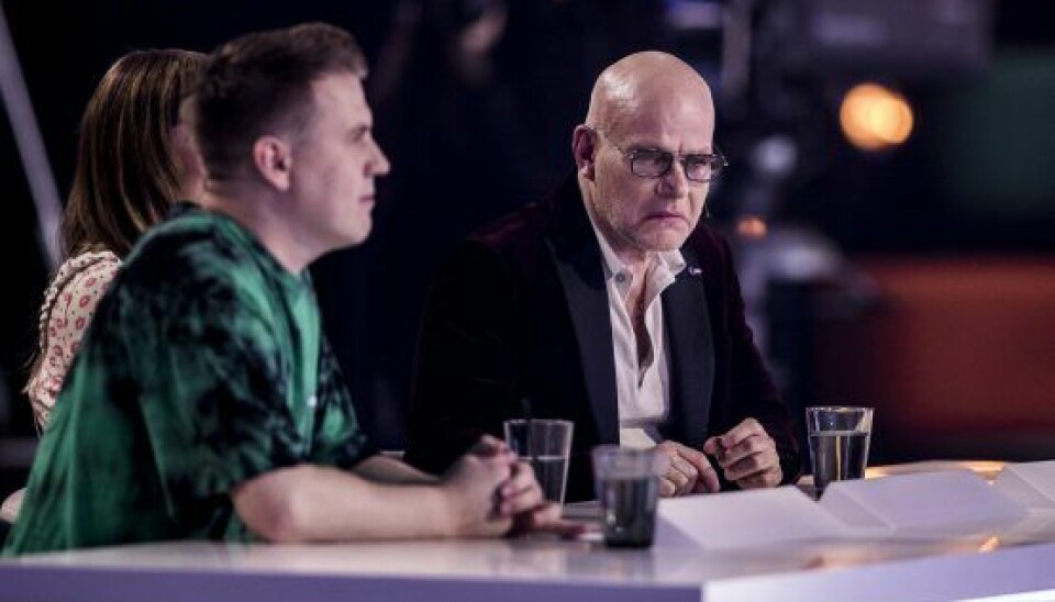 Martin Jensen og Thomas Blachman har langet ud efter hinanden i 'X Factor', men det er alt sammen venskabeligt, forklarer de (Foto: Lasse Lagoni)