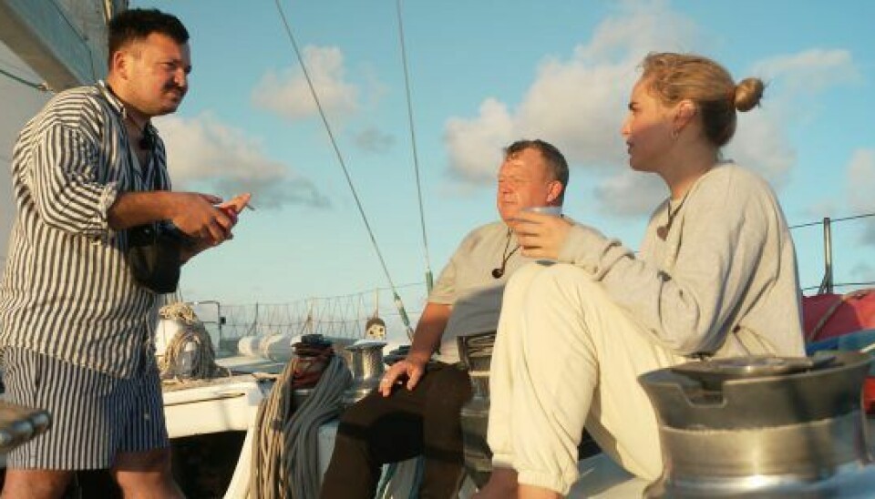 Umut, Lars og Sarah 'Over Atlanten' (Foto: Discovery Networks Danmark)