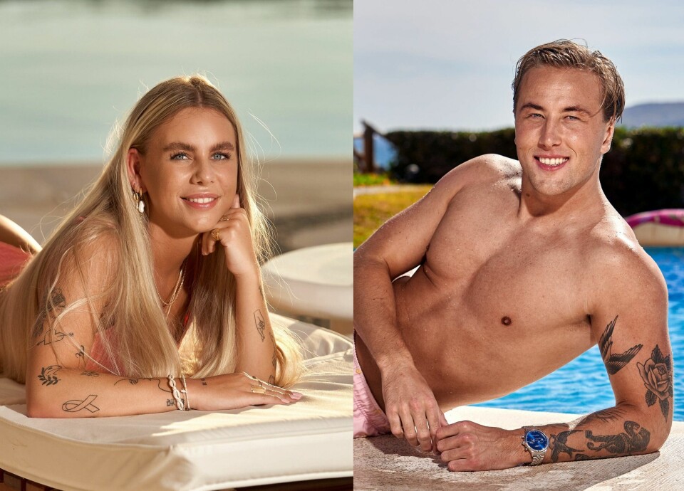 Anne-Sofie Grundahl Krab og Nikolaj Hvidman i 'Paradise Hotel' sæson 17. (Foto: Janus Nielsen.)