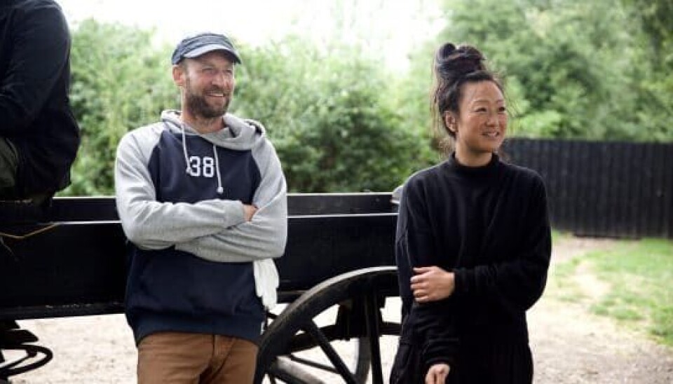 Jonas og Marianne fra 'Hjem til gården'. (Foto: Lotta Lemche/TV 2)